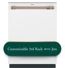 Café Customfit Stainless Interior Smart Dishwasher With Ultra Wash Top Rack And Dual Convection Ultra Dry, 44 Dba view 2