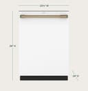 Café Customfit Stainless Interior Smart Dishwasher With Ultra Wash Top Rack And Dual Convection Ultra Dry, 44 Dba view 8