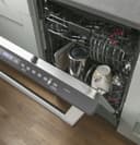 GE Series Stainless Interior Built-In Dishwasher with Hidden Controls view 6