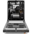 Café Customfit Stainless Interior Smart Dishwasher With Ultra Wash Top Rack And Dual Convection Ultra Dry, Led Lights, 39 Dba view 3