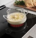 CAFÉ™ 30" Smart Slide-In, Front-Control, Radiant and Convection Double-Oven Range in Platinum Glass view 8