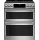 CAFÉ™ 30" Smart Slide-In, Front-Control, Radiant and Convection Double-Oven Range view 1