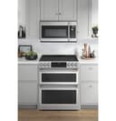 CAFÉ™ 30" Smart Slide-In, Front-Control, Radiant and Convection Double-Oven Range view 22
