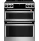 CAFÉ™ 30" Smart Slide-In, Front-Control, Radiant and Convection Double-Oven Range view 27