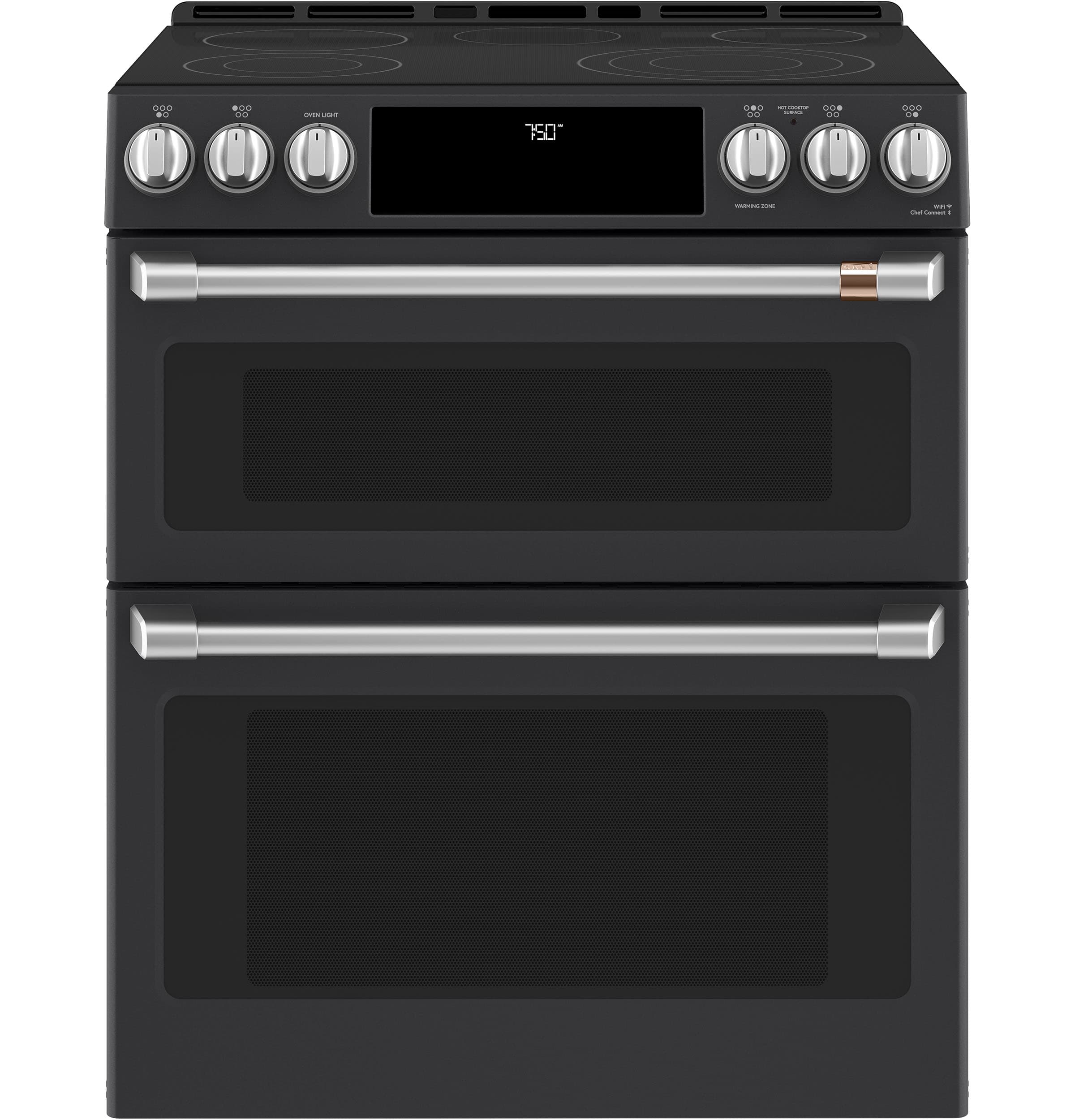 30" Smart Slide-In, Front-Control, Radiant and Convection Double-Oven Range