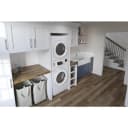 Commercial Electric Stack Washer/Dryer, Non-Vend view 3
