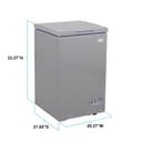 Avanti Garage Ready Convertible Chest Freezer view 8