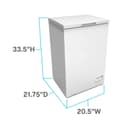 Garage Ready Convertible Chest Freezer view 3