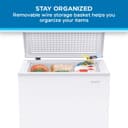 Avanti 5.0 cu. ft. Garage Ready Convertible Chest Freezer view 5