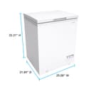 Avanti 5.0 cu. ft. Garage Ready Convertible Chest Freezer view 7