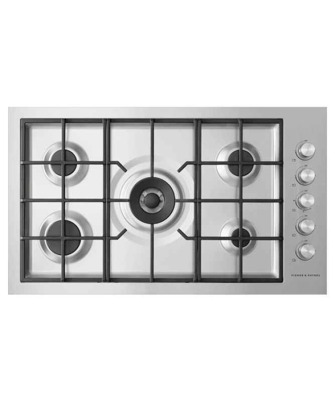 Gas on Steel Cooktop, 36", Flush Fit, LPG