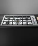 Gas on Steel Cooktop, 36", Flush Fit, LPG view 2