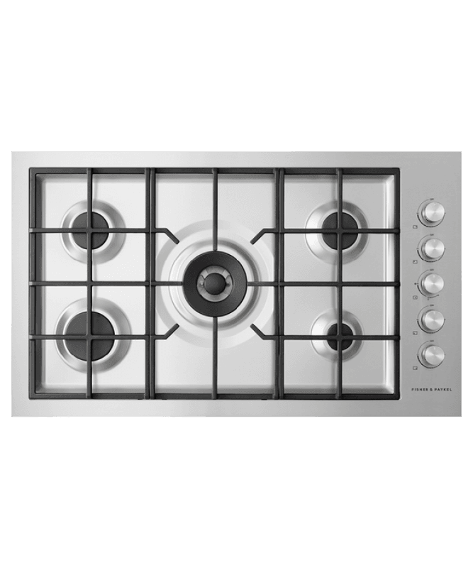 36" Series 9 5 Burner Gas Cooktop, Natural Gas