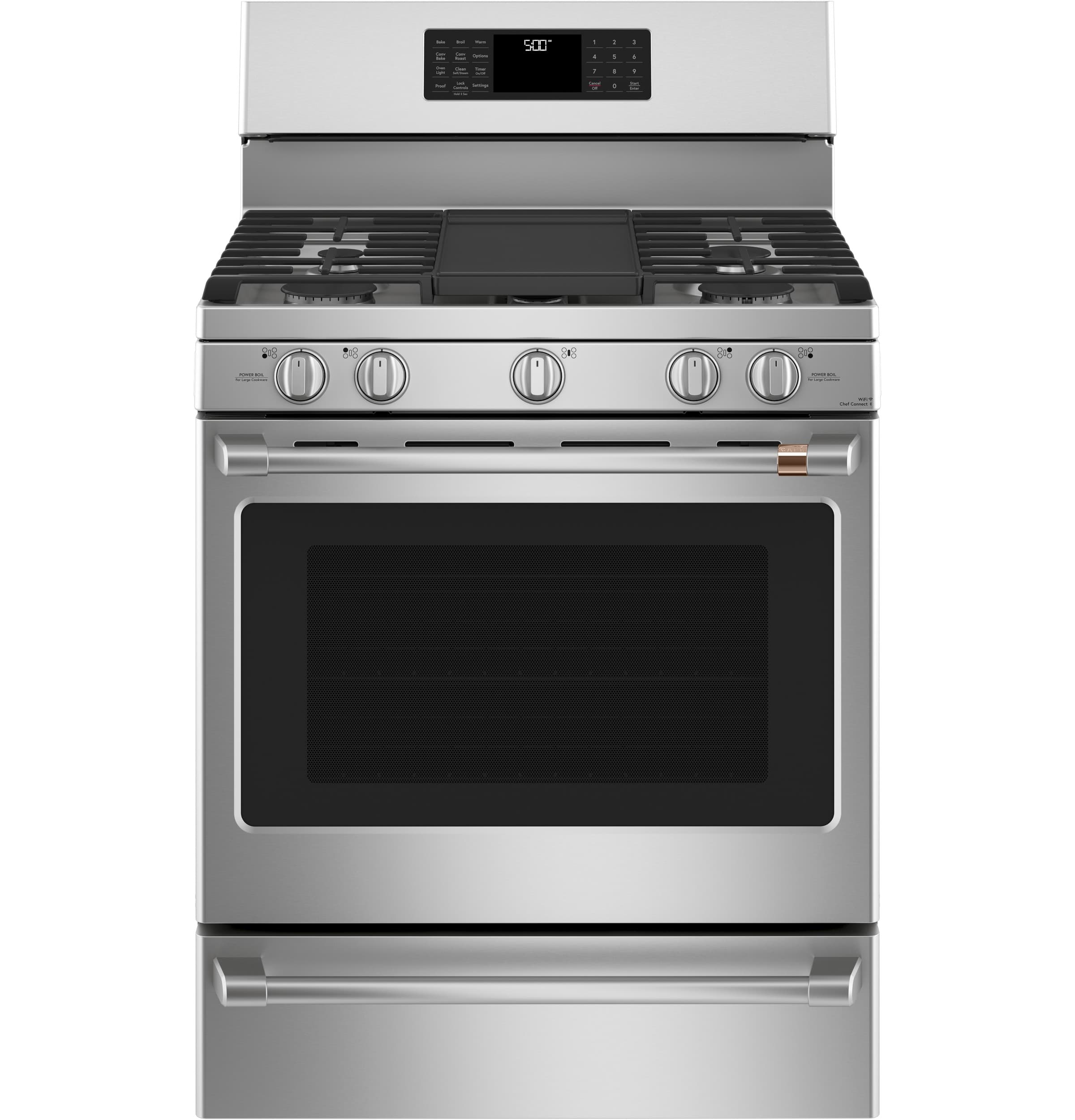 30" Smart Free-Standing Gas Range with Convection