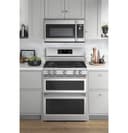 30" Smart Free-Standing Gas Double-Oven Range with Convection view 6