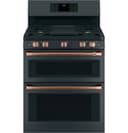30" Smart Free-Standing Gas Double-Oven Range with Convection view 1