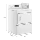 Commercial Gas Dryer with Factory Installed Coin Drop & Coin Box view 5