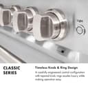 ZLINE 48 in. 6.7 cu. ft. Classic Double Oven Gas Range with 8 Burner Cooktop in Stainless Steel (CGR48) view 15