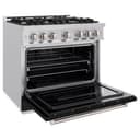 36 in. 5.2 cu. ft. Classic Gas Range with 6 Burner Cooktop and Convection Gas Oven view 6