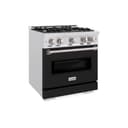30 in. 4.2 cu. ft. Classic Gas Range with 4 Burner Cooktop and Convection Gas Oven view 1