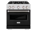 30 in. 4.2 cu. ft. Classic Gas Range with 4 Burner Cooktop and Convection Gas Oven view 4