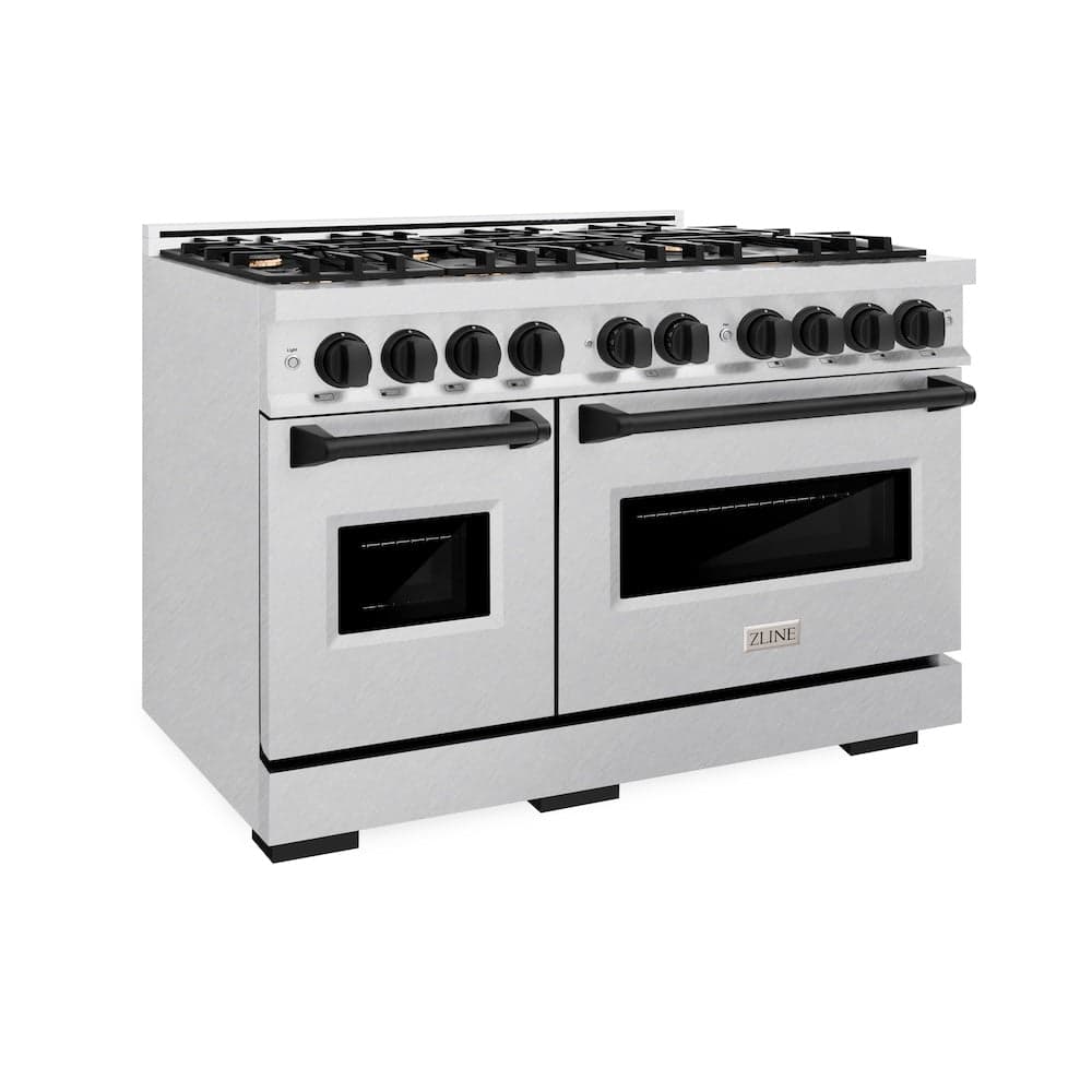 Autograph Edition 48 in. 6.7 cu. ft. Classic Double Oven Gas Range with 8 Burner Cooktop