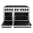 Autograph Edition 48 in. 6.7 cu. ft. Classic Double Oven Gas Range with 8 Burner Cooktop view 3