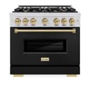 Autograph Edition 36 in. 5.2 cu. ft. Classic Gas Range with 6 Burner Cooktop and Convection Gas Oven view 3