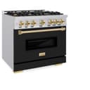 Autograph Edition 36 in. 5.2 cu. ft. Classic Gas Range with 6 Burner Cooktop and Convection Gas Oven view 6