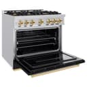 Autograph Edition 36 in. 5.2 cu. ft. Classic Gas Range with 6 Burner Cooktop and Convection Gas Oven view 7