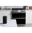 CAFÉ™ 30" Smart Slide-In, Front-Control, Gas Range with Convection Oven in Platinum Glass view 21