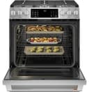 30" Smart Slide-in, Front-control, Gas Range With Convection Oven view 28