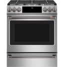30" Smart Slide-in, Front-control, Gas Range With Convection Oven view 5