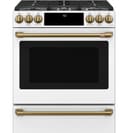 30" Smart Slide-in, Front-control, Gas Range With Convection Oven view 3