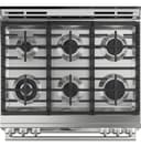 30" Smart Slide-In, Front-Control, Gas Double-Oven Range with Convection view 9