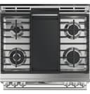 30" Smart Slide-In, Front-Control, Gas Double-Oven Range with Convection view 11