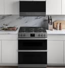 30" Smart Slide-In, Front-Control, Gas Double-Oven Range with Convection view 12