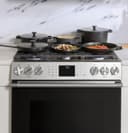 30" Smart Slide-In, Front-Control, Gas Double-Oven Range with Convection view 13