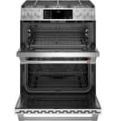 30" Smart Slide-in, Front-control, Gas Double-oven Range With Convection view 17