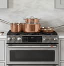 30" Smart Slide-in, Front-control, Gas Double-oven Range With Convection view 32