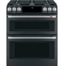 30" Smart Slide-In, Front-Control, Gas Double-Oven Range with Convection view 1