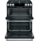 30" Smart Slide-In, Front-Control, Gas Double-Oven Range with Convection view 26