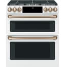 CAFÉ™ 30" Smart Slide-In, Front-Control, Gas Double-Oven Range with Convection view 1