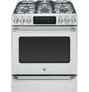 GE Series 30" Slide-In Front Control Range with Baking Drawer view 3
