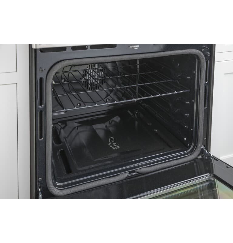 GE Series 30" Slide-In Front Control Range with Warming Drawer
