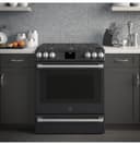 GE Series 30" Slide-In Front Control Range with Warming Drawer view 7