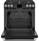 GE Series 30" Slide-In Front Control Range with Warming Drawer view 6