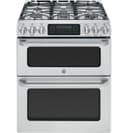 GE Series 30" Slide-In Front Control Gas Double Oven with Convection Range view 10