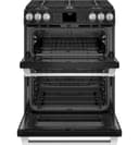 GE Series 30" Slide-In Front Control Gas Double Oven with Convection Range view 11