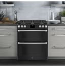 GE Series 30" Slide-In Front Control Gas Double Oven with Convection Range view 7